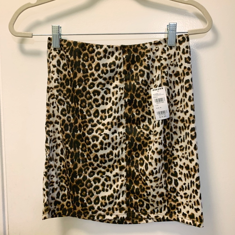 Full Tilt Animal Print Skirt